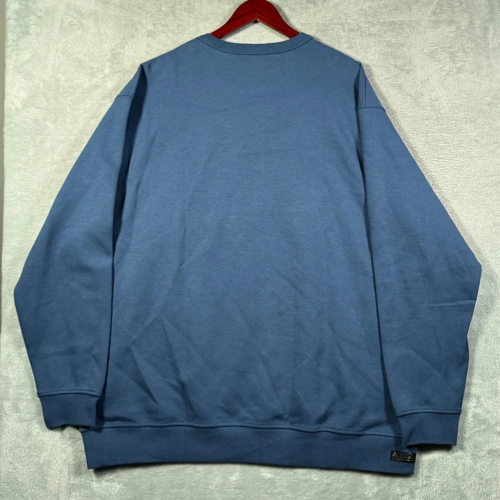 Polo Ralph Lauren Sweatshirt Mens 3XLT 3XL Tall Blue Crew Neck Spell Out $168